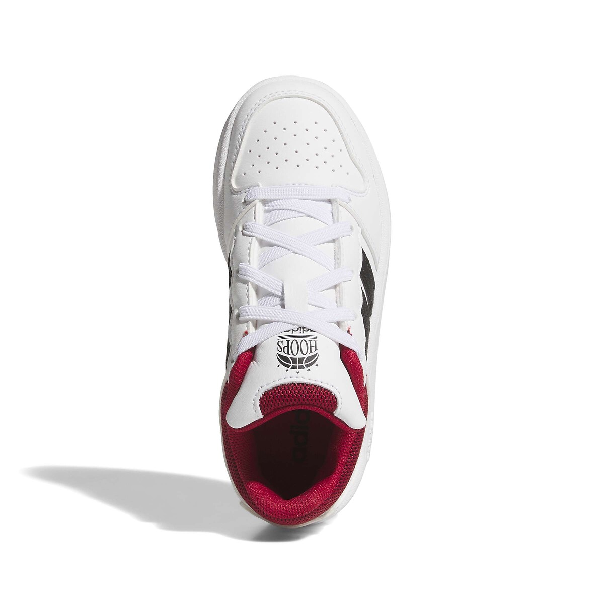 Zapatillas HOOPS CLASSIC blanco/negro/rojo, ADIDAS SPORTSWEAR
