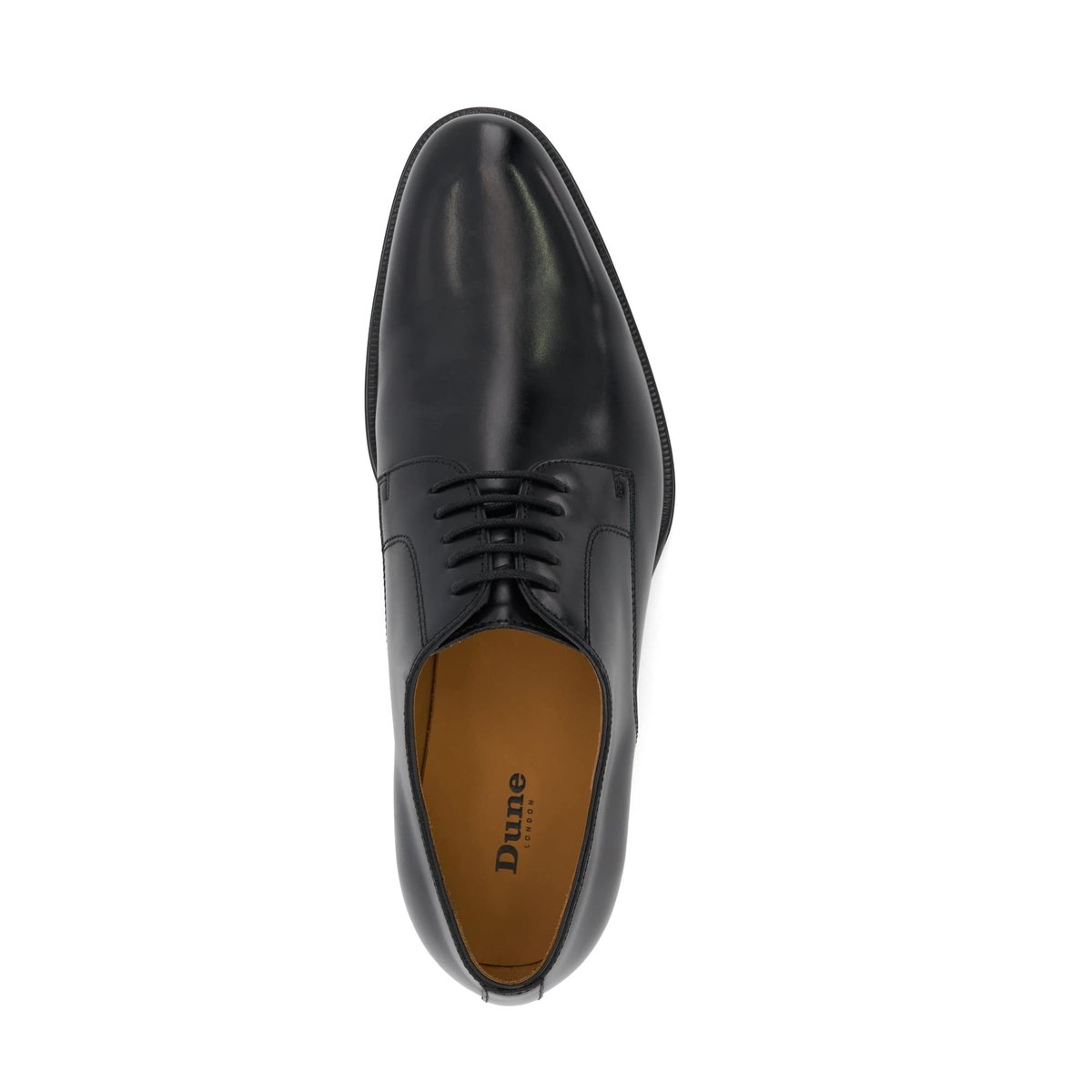 Derbys en cuir Premium - SALISBURY black-leather, DUNE LONDON