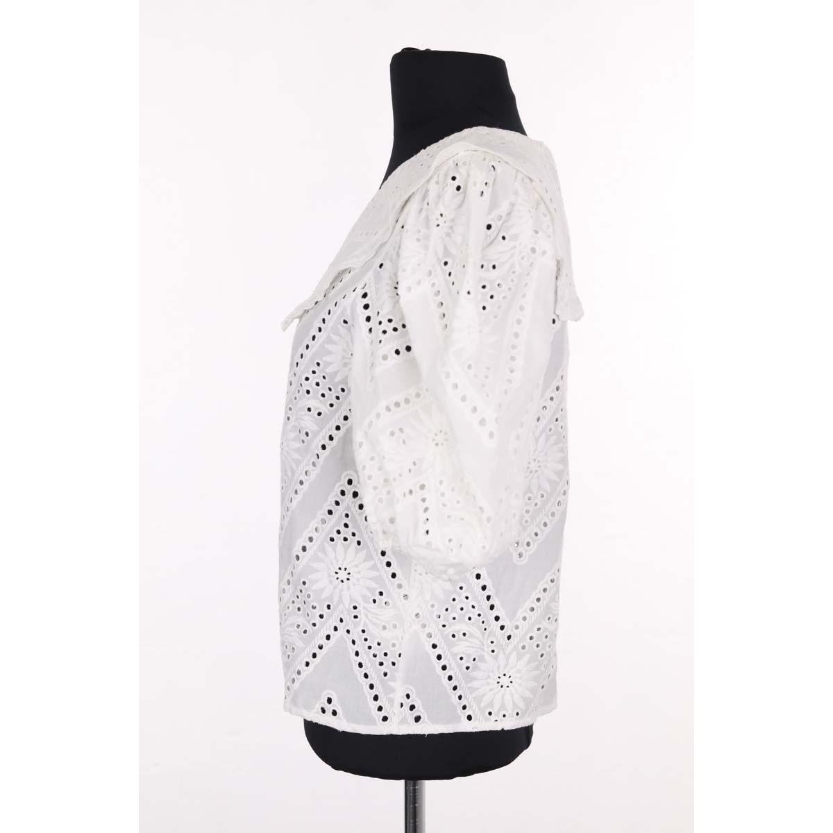Blouse - Très Bon État blanc, MAJE