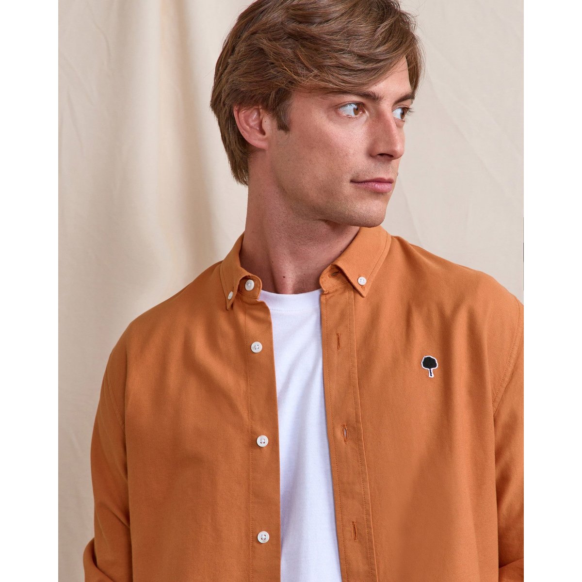 Chemise IVOY brique clair, FAGUO