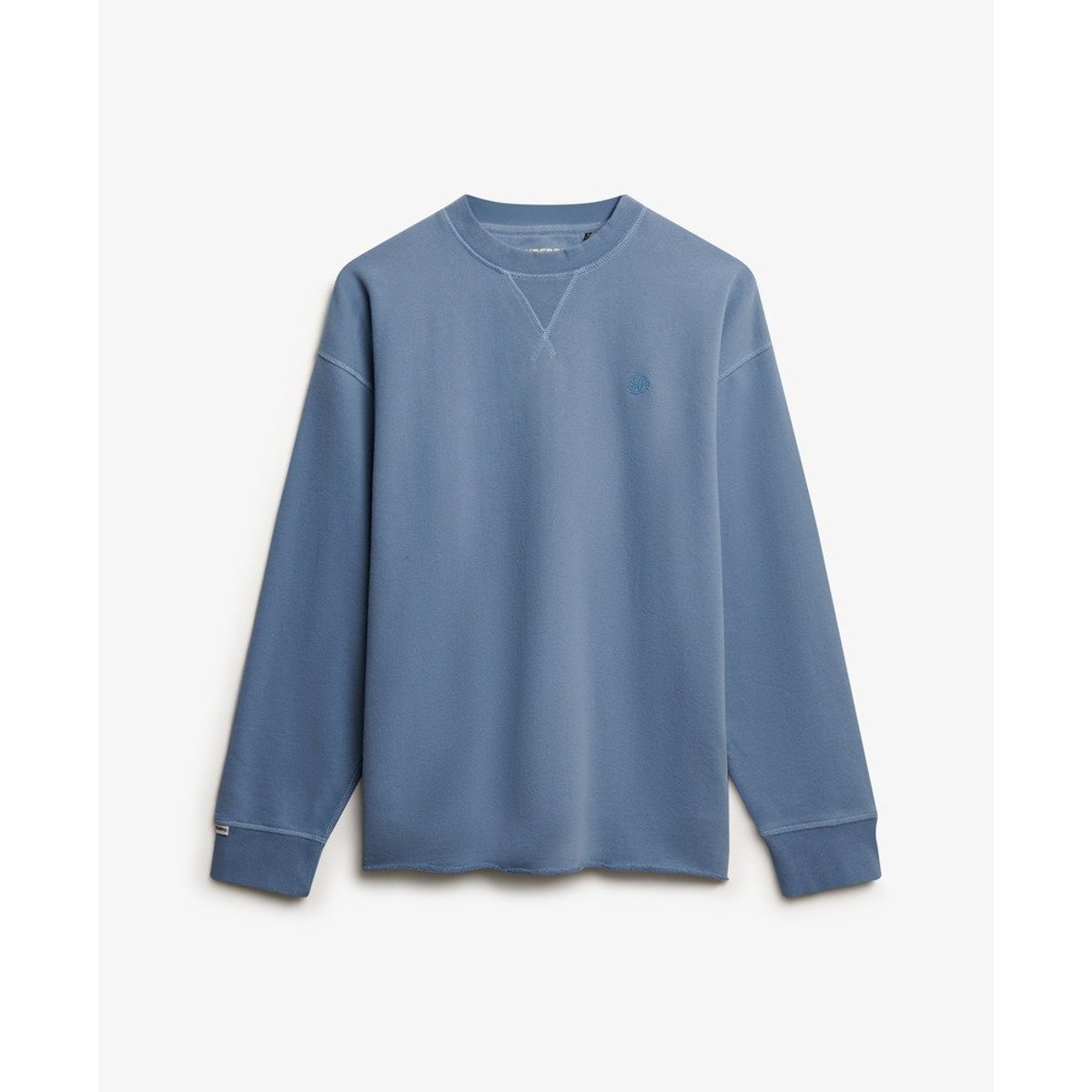 Sweatshirt Crew Studios bleu marée, SUPERDRY