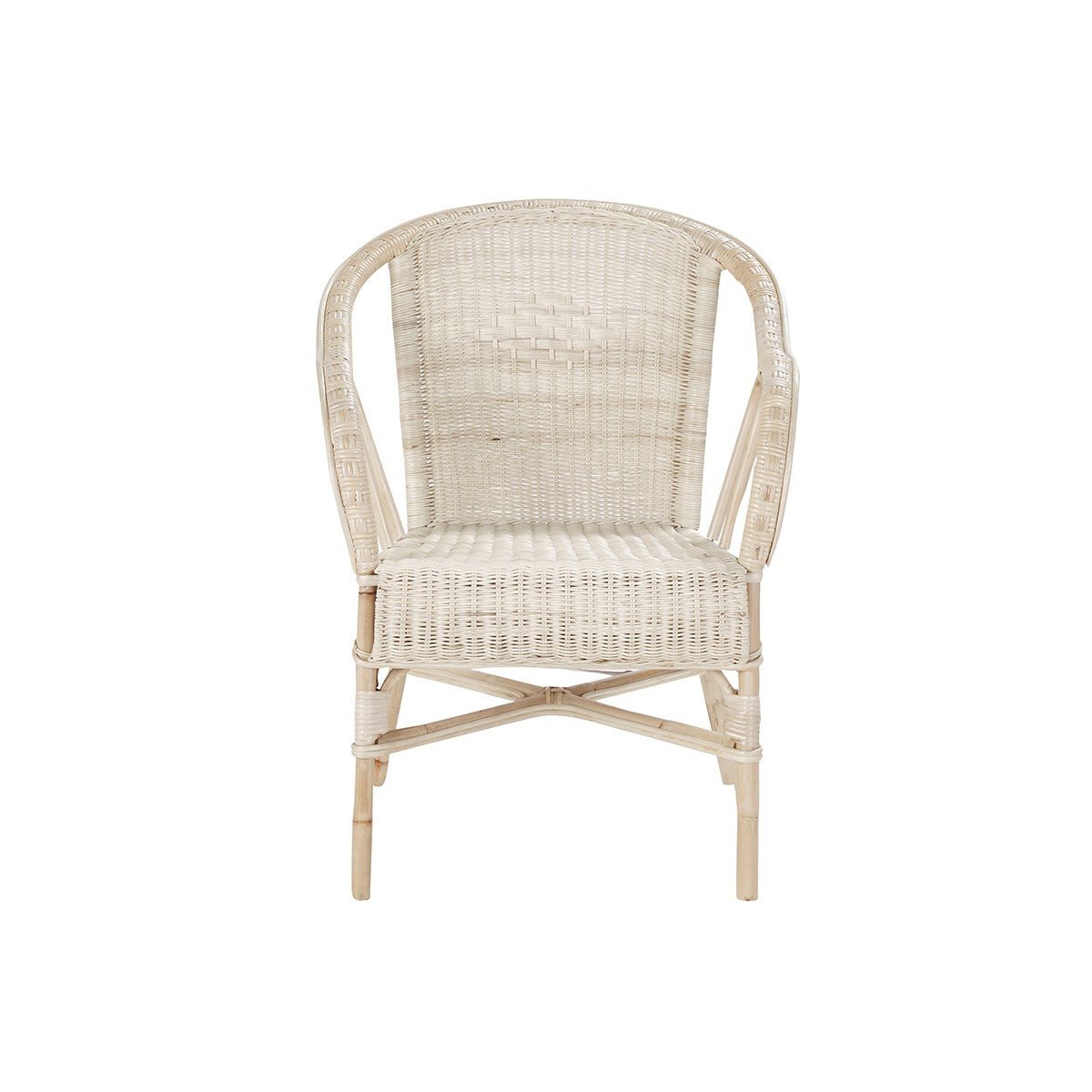 Fauteuil en rotin  ALBANE naturel, BERAH GETAH