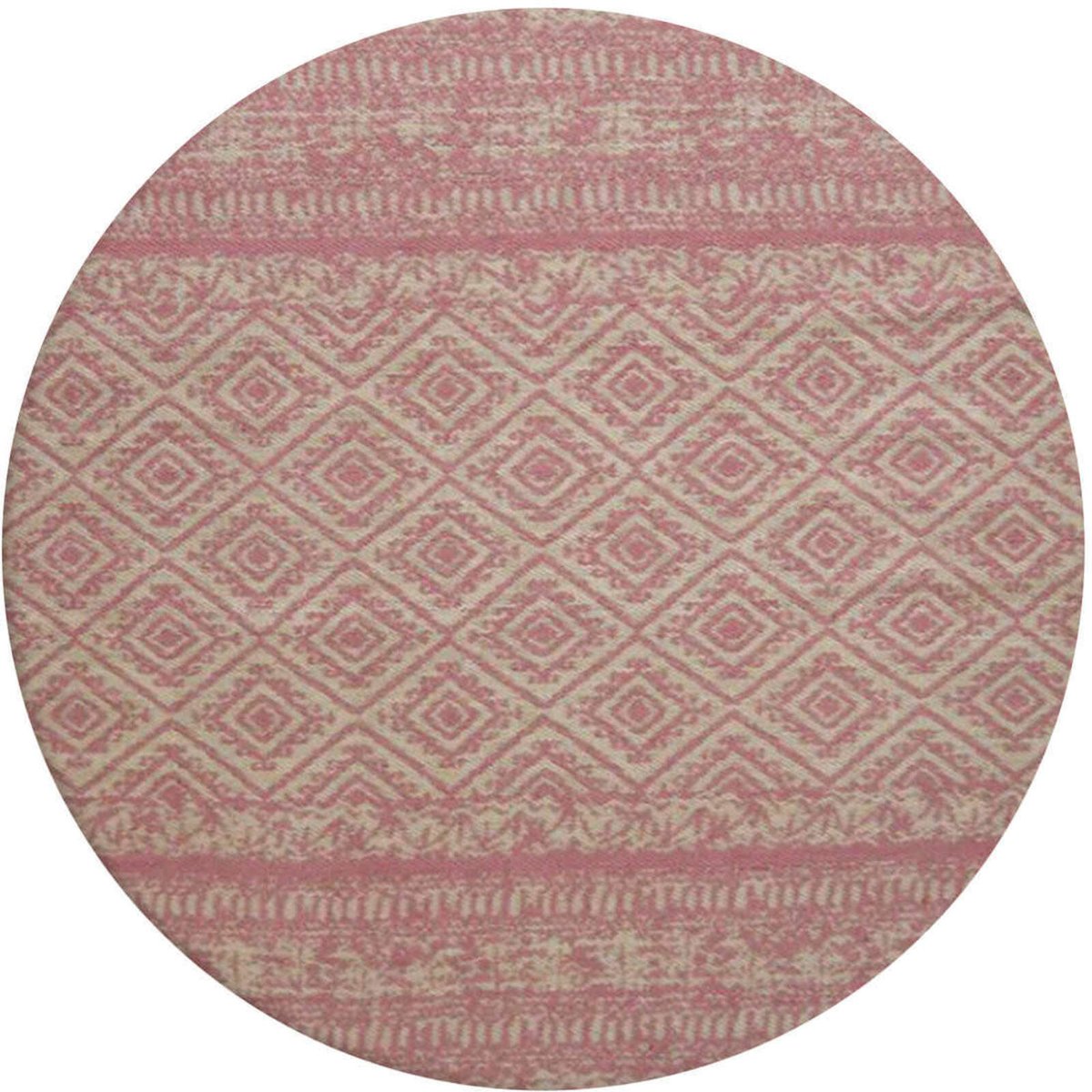 Tapis extérieur fait main, ENSOLEILLE rose, ARTE ESPINA