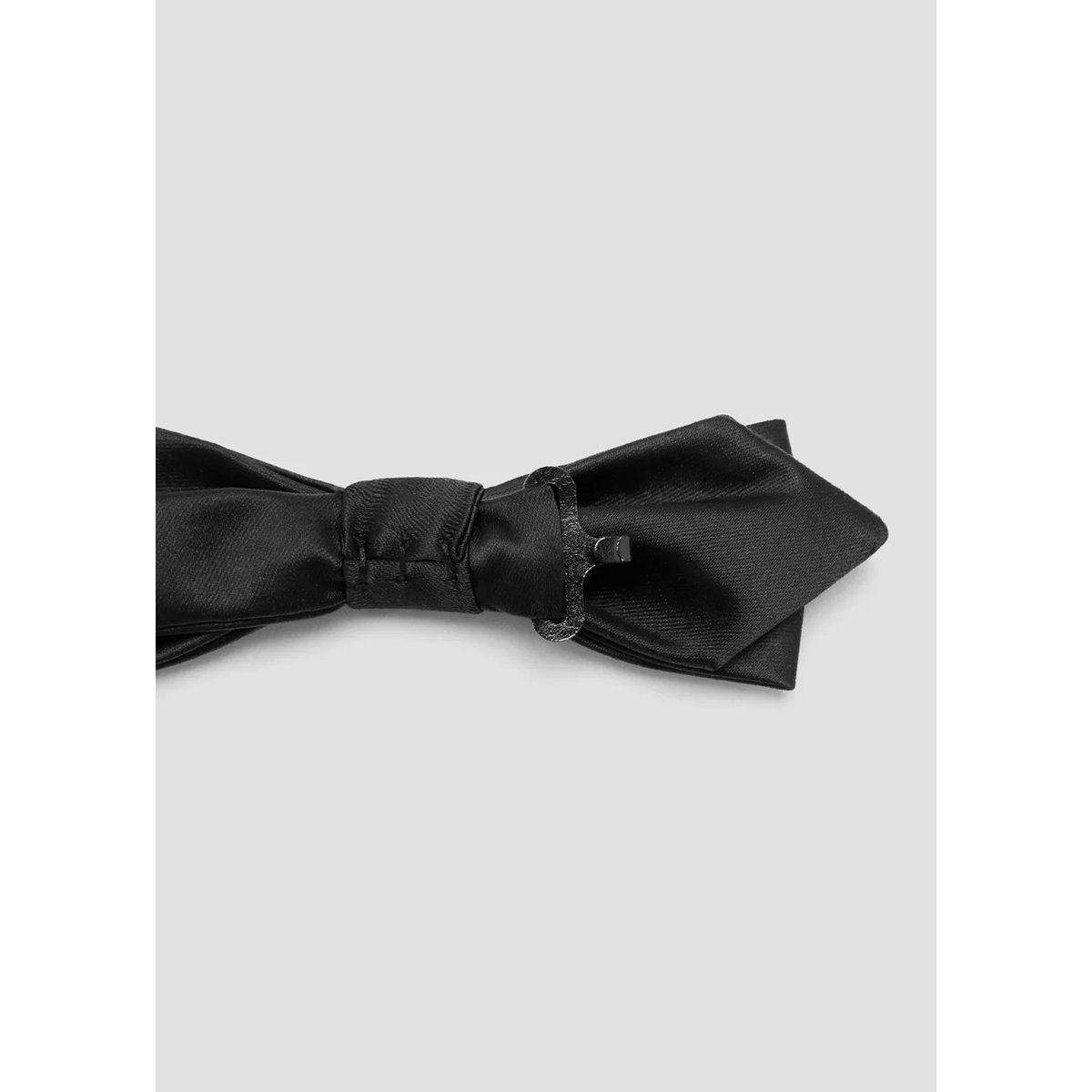 Nœud papillon classique pointe diamant noir, MANGO MAN