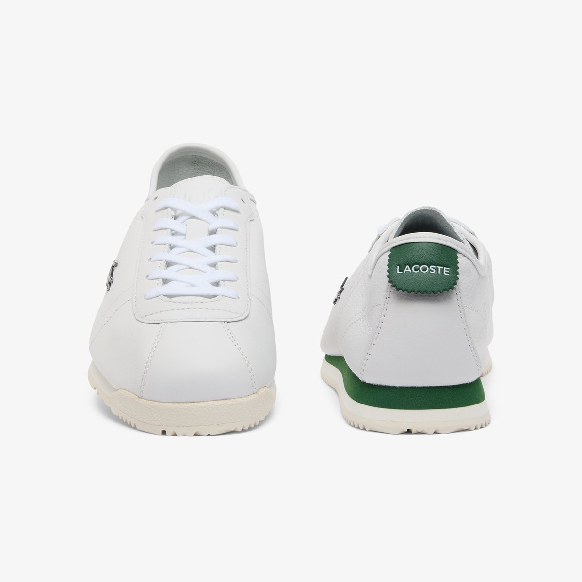 Sneakers Club-Low homme en cuir blanc-65t, LACOSTE