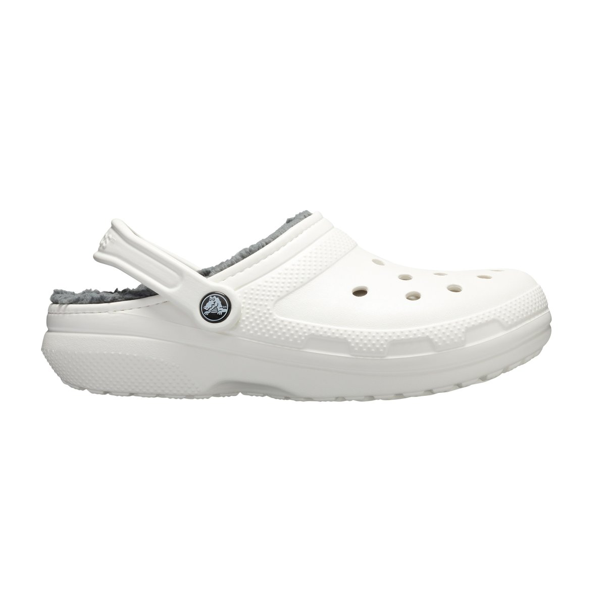 Sabot à Enfiler Classic Limed Clog blanc/gris, CROCS