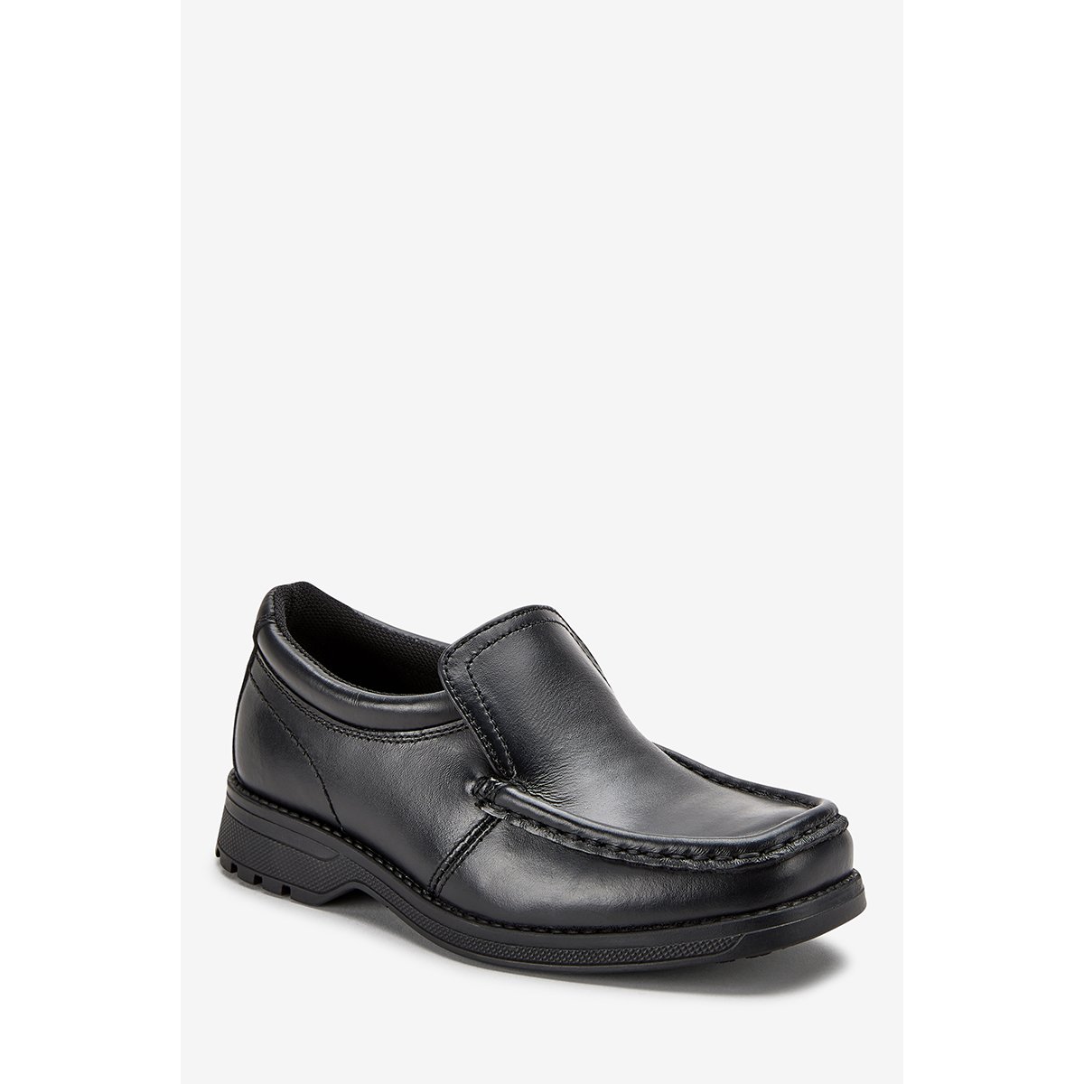 Mocassins En Cuir noir, NEXT