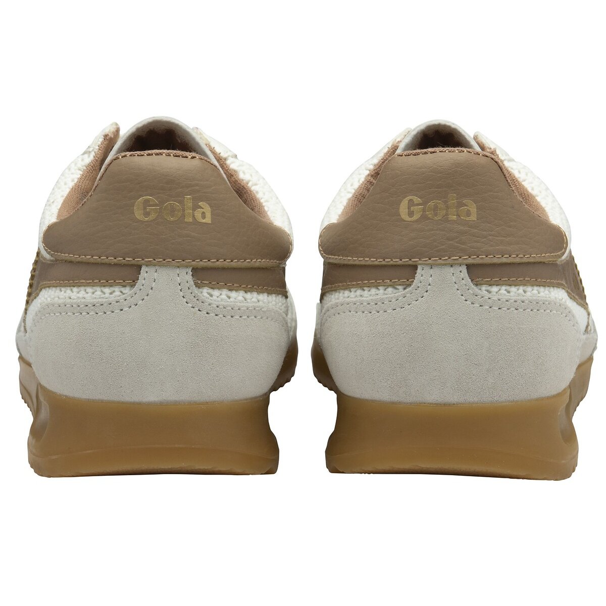 Baskets Tornado Zephyr blanc/caramel, GOLA