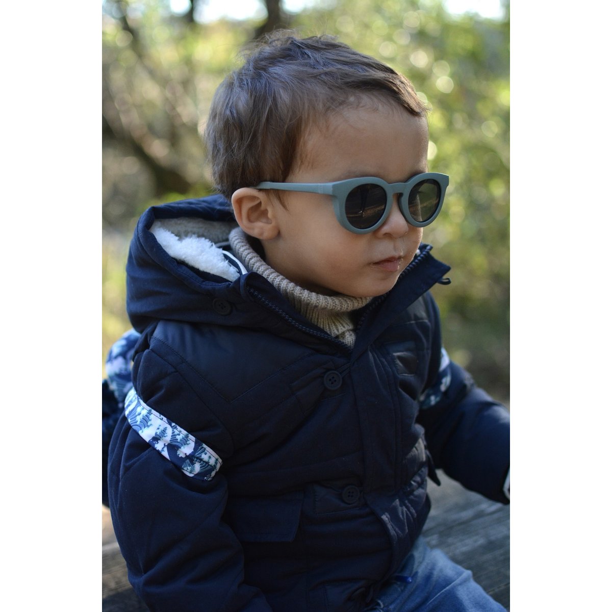 Lunettes de soleil enfant 2-4 ans bleu baltique, BEABA