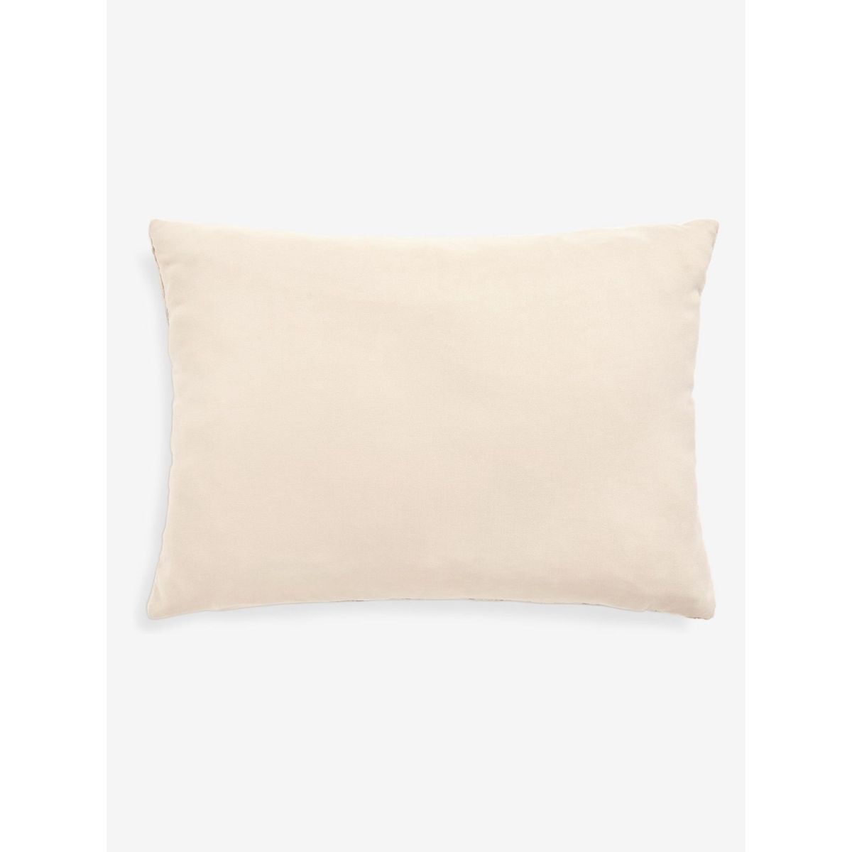 Coussin abstrait en velours collection luxe naturel moyen, NEXT