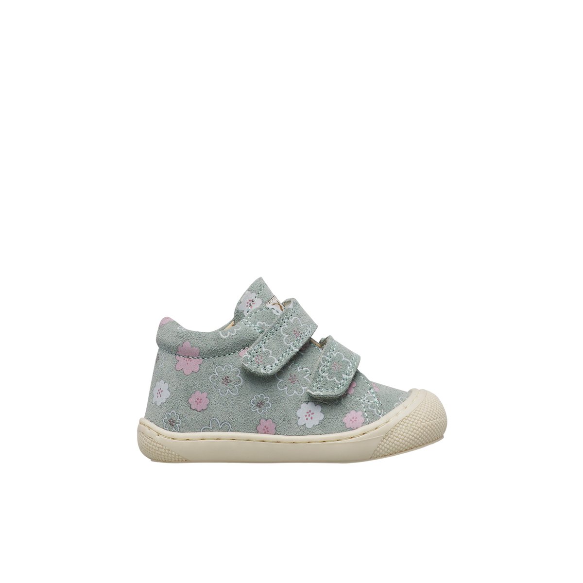 Chaussures premiers pas en suède COCOON VL sage-, NATURINO