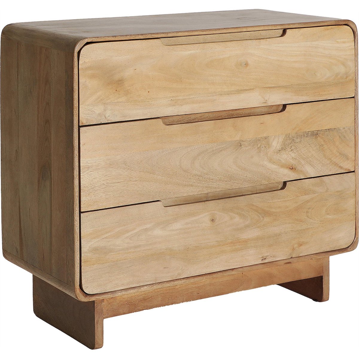 Commode en bois de manguier style scandinave bois naturel clair chaleureux, RECOLLECTION