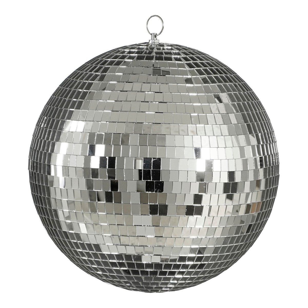 Boule à facettes Ø30 cm LUZZ argent, MICA DECORATIONS