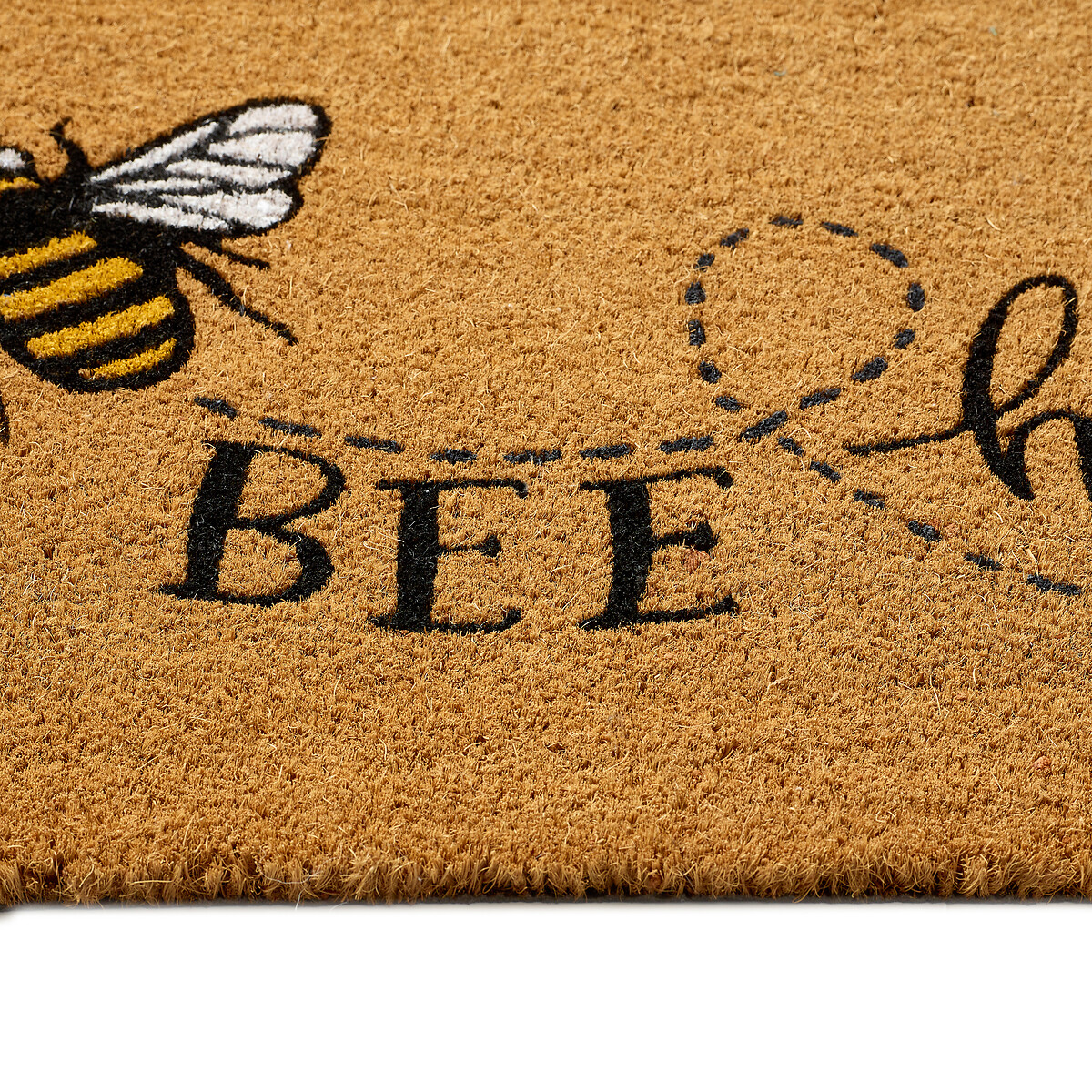 Bee Happy Doormat natural, MY MAT
