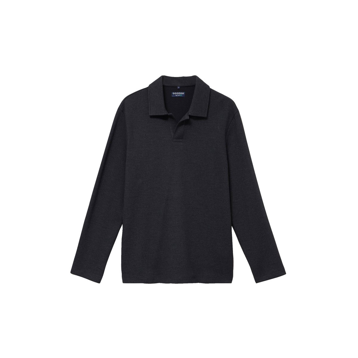 Polo manches longues noir, BONOBO