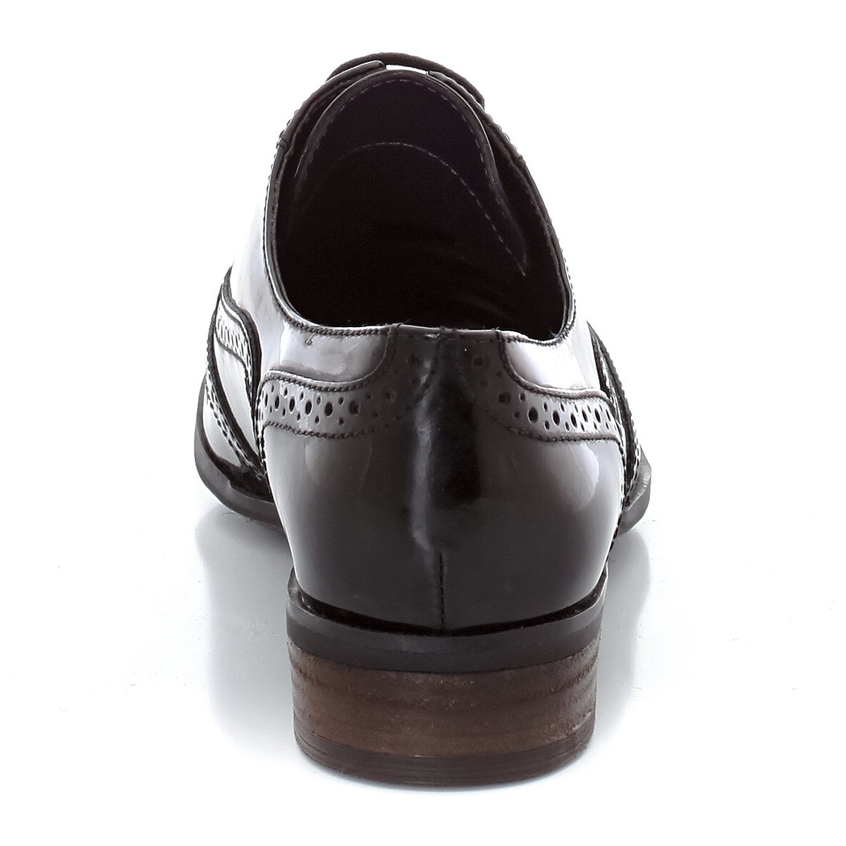 Derbies Cuir Hamble Oak noir verni, CLARKS