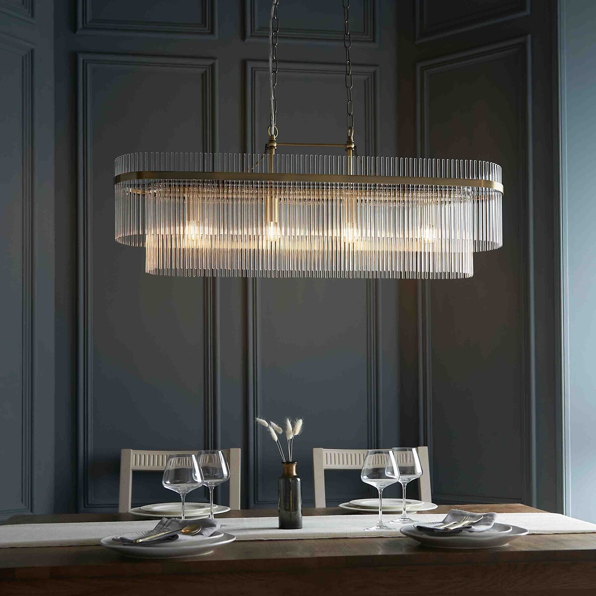 Marbury 4-Light Bar Pendant Light brass, ÉDITÉ