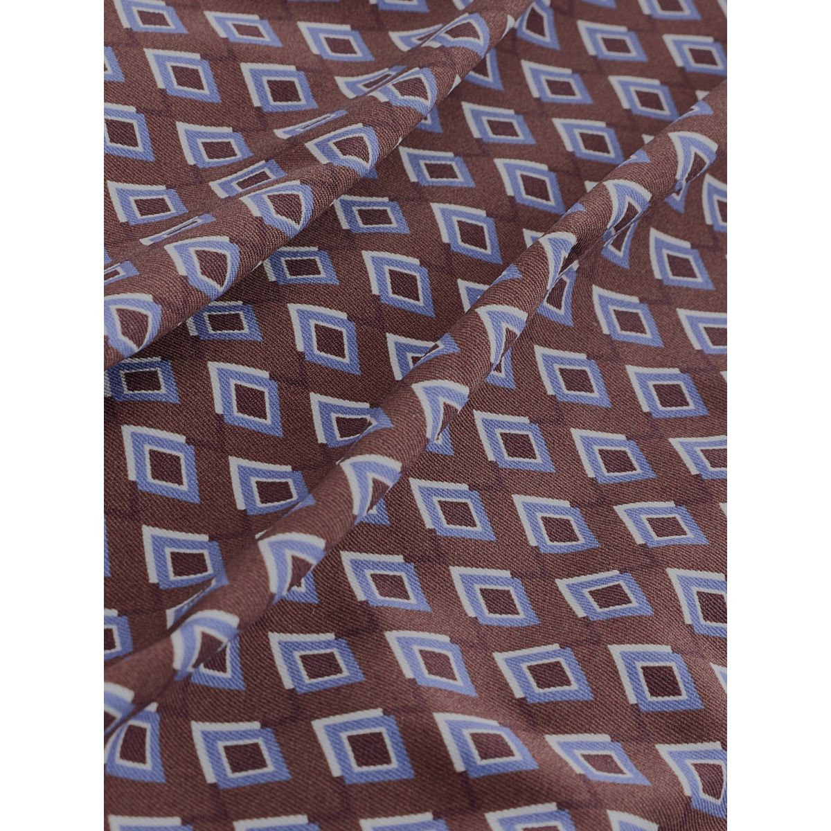 Haut de tankini bandeau géométrique marron chocolat, NEXT