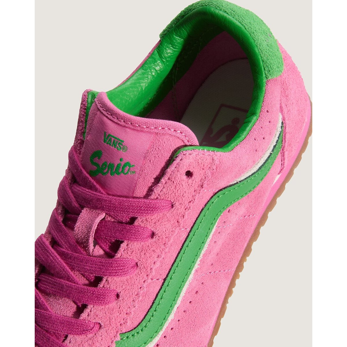 Super Lowpro Suede Trainers pink, VANS