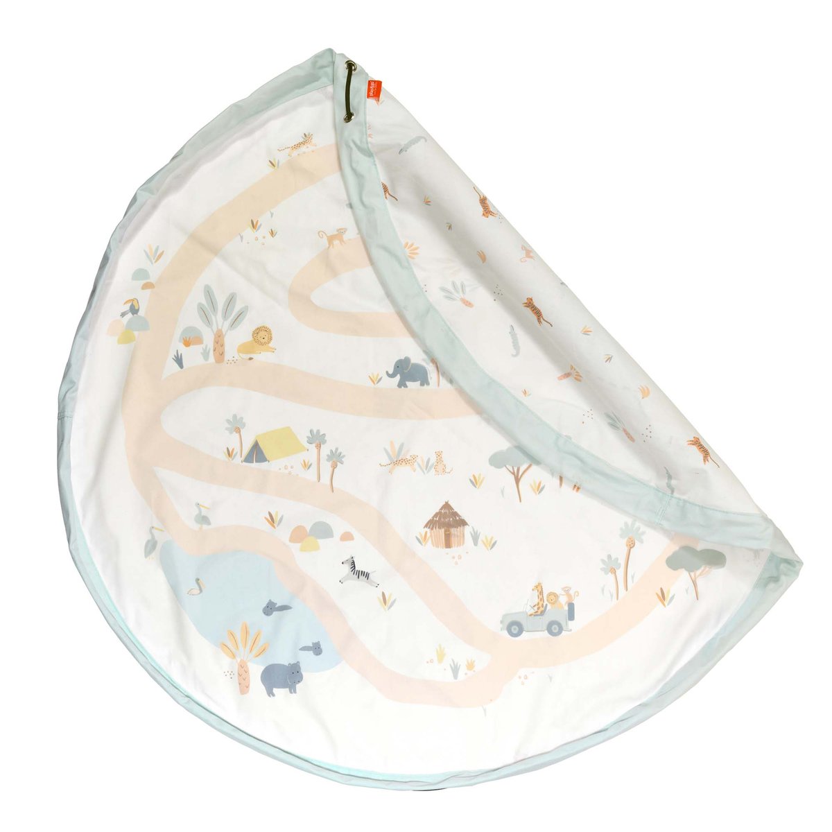 play&go - tapis de jeu & sac à jouets - jungle multicolor, PLAY ET GO