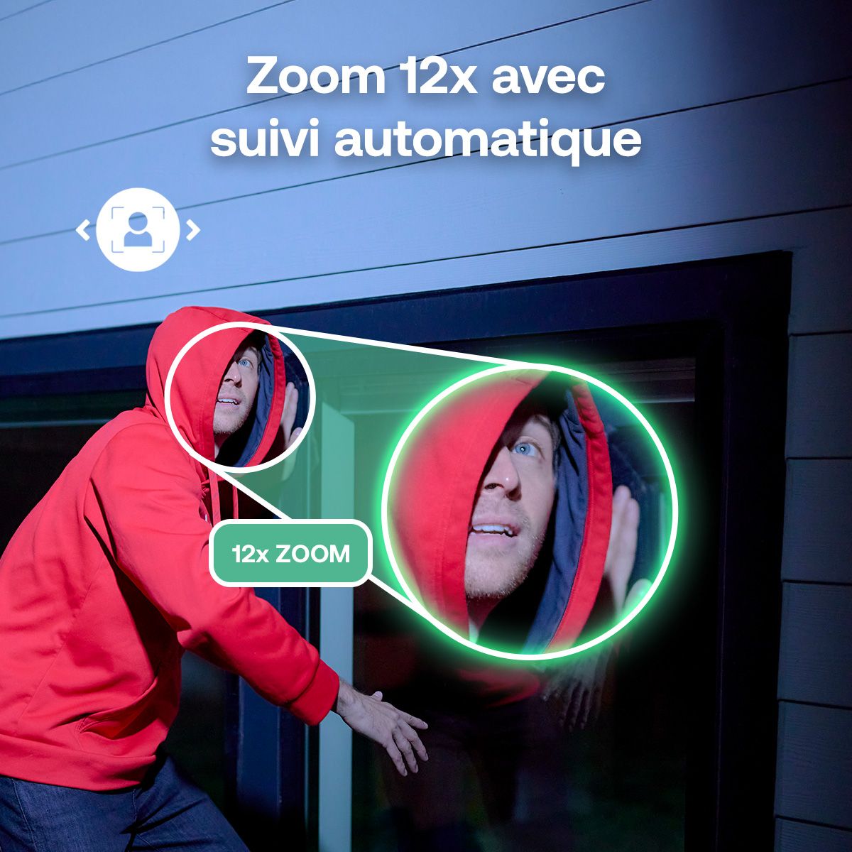 Caméra de surveillance Pack de 4 caméras 2K+ extérieur Pro6 couleur unique, ARLO