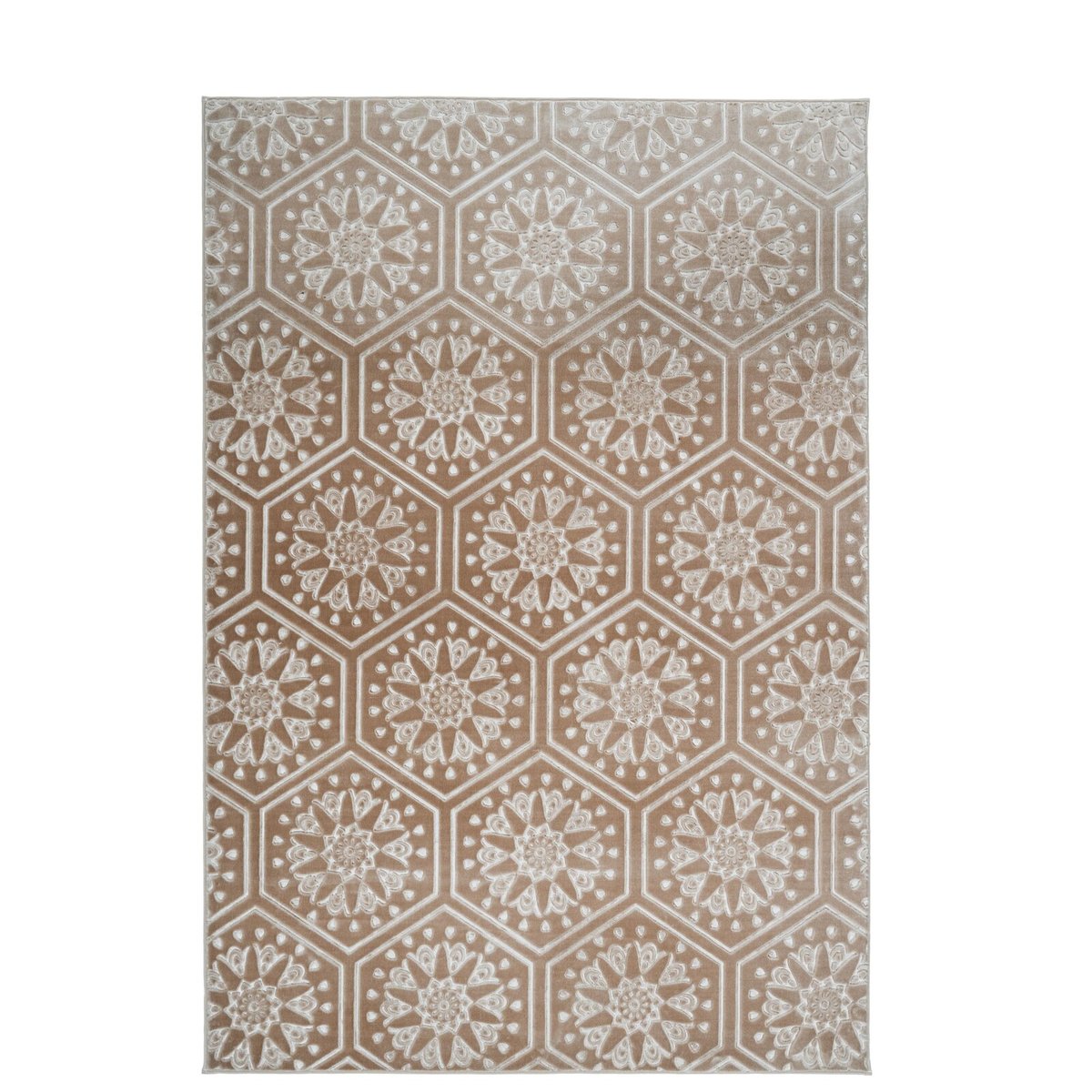 Tapis rectangulaire tufté main, MONROE marron, ARTE ESPINA