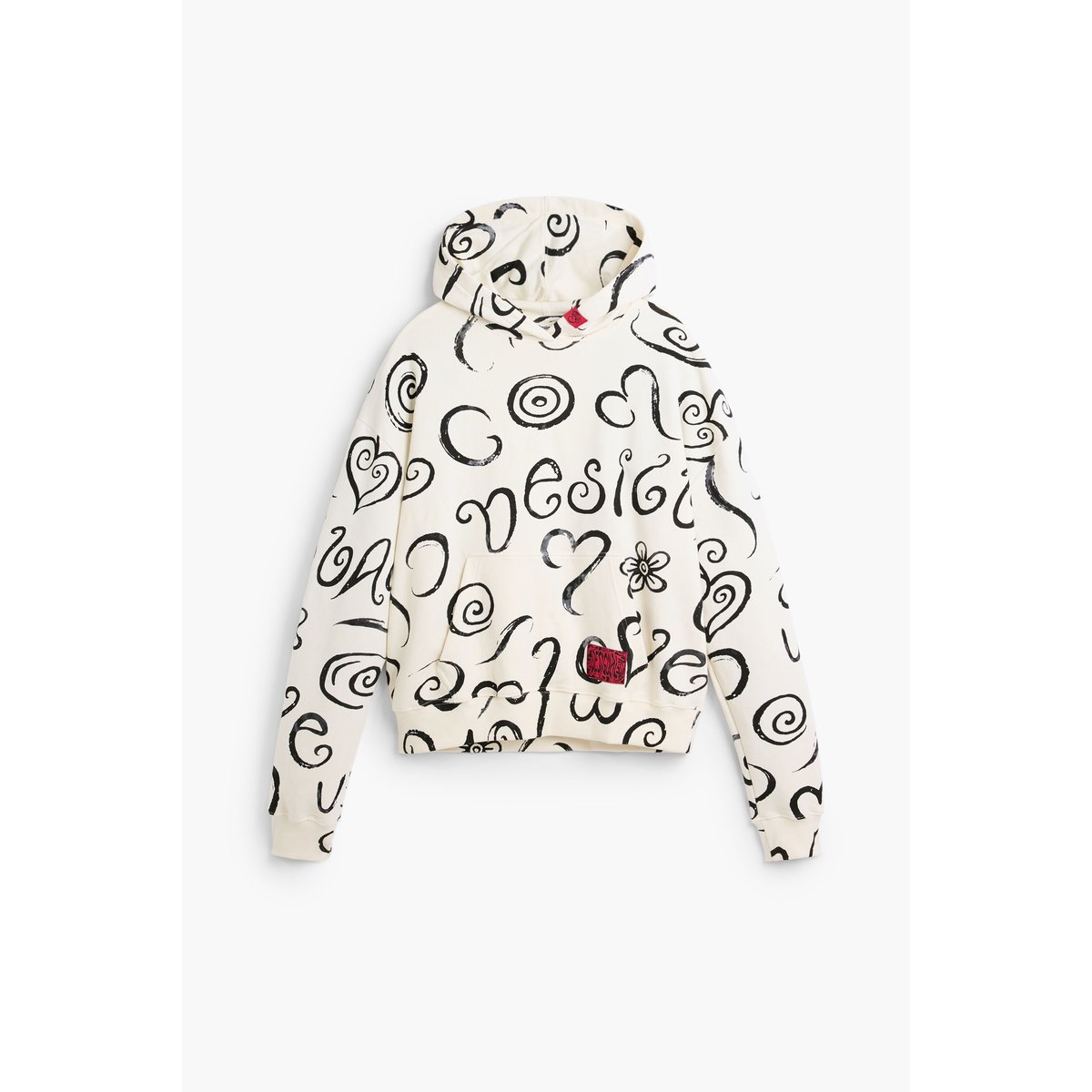 Sweat-shirt imprimé 100 % coton multicolore, DESIGUAL