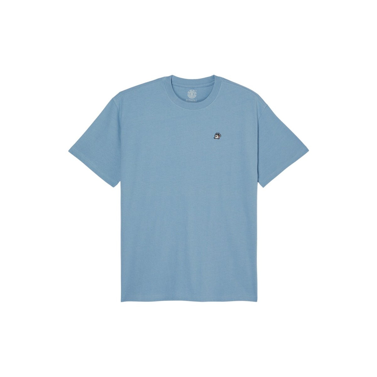 T-Shirt manches courtes MARSHMALLO bleu faded denim, ELEMENT