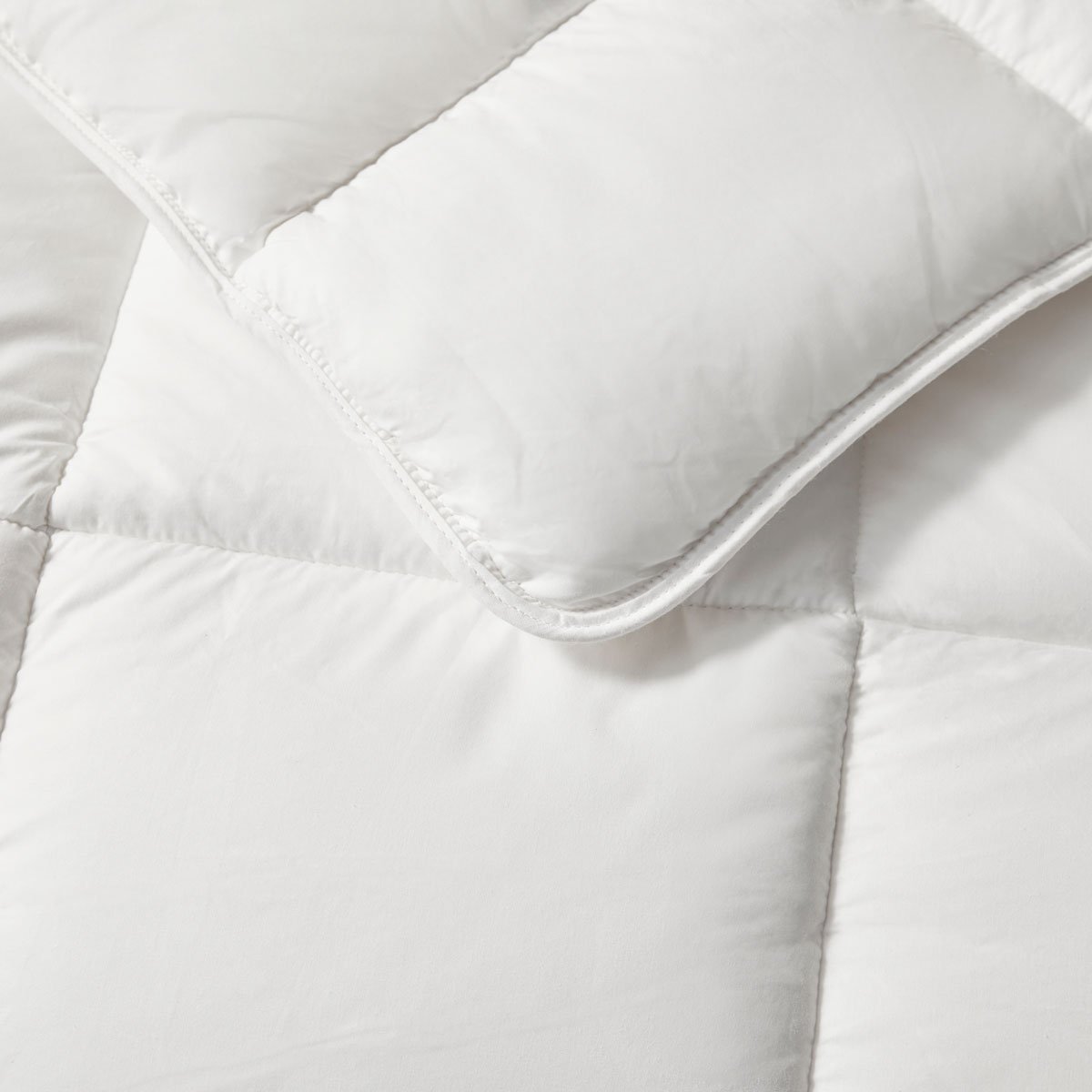 Couette Percale - LEGERE blanc, TOISON D OR
