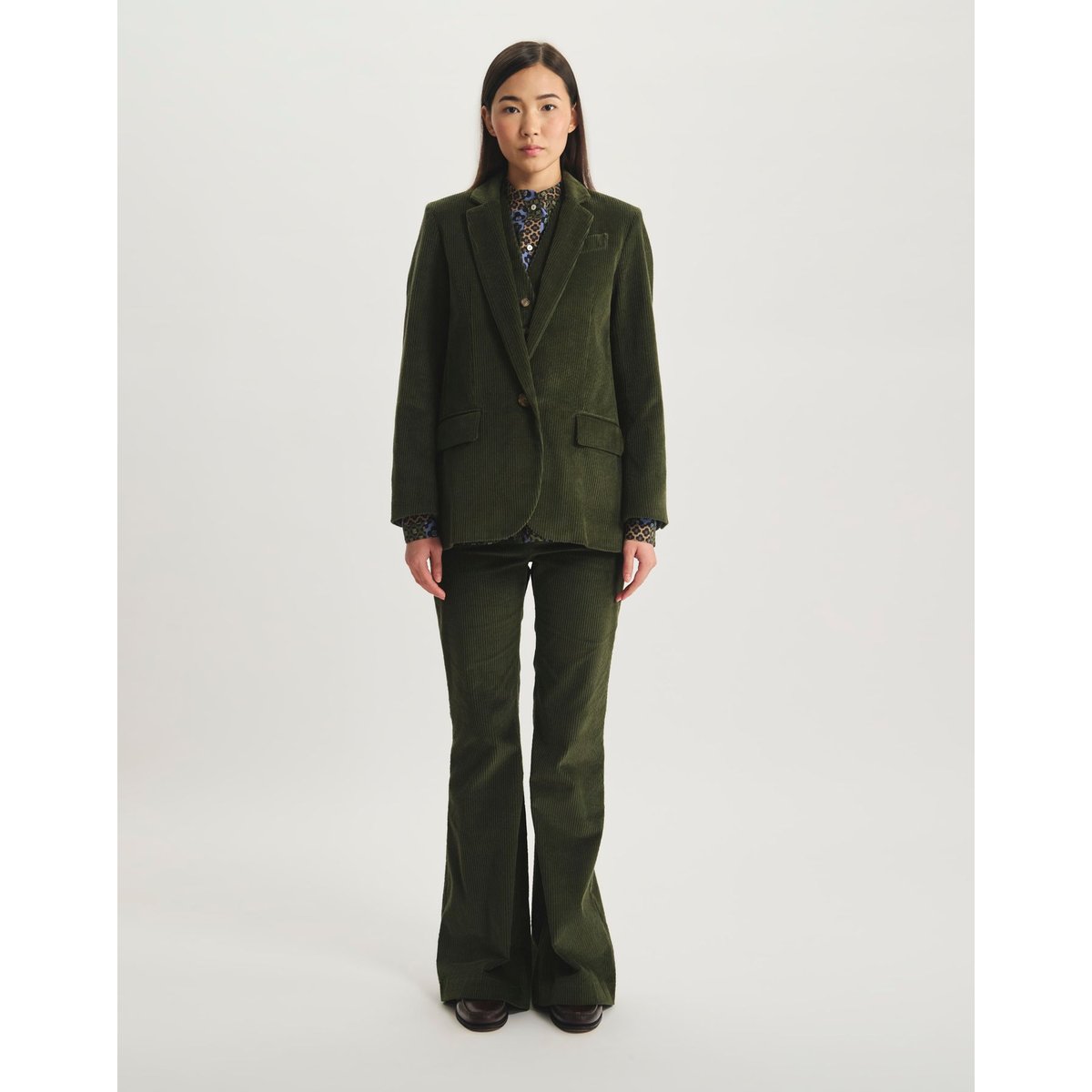 Veste Bruna vert, INES DE LA FRESSANGE PARIS