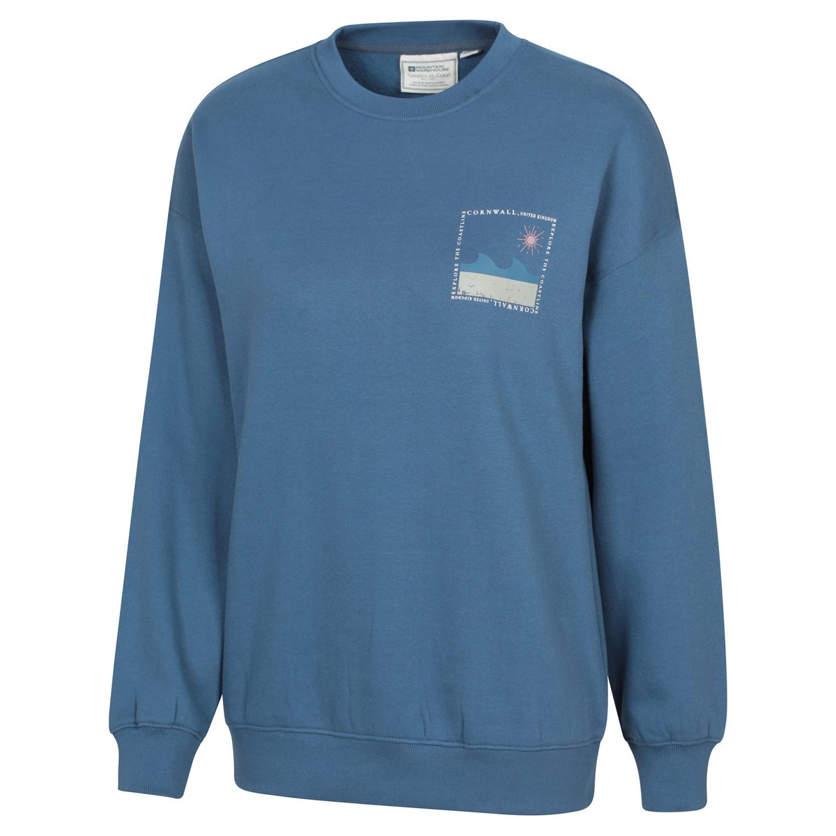 Sweat CONWALL bleu, MOUNTAIN WAREHOUSE
