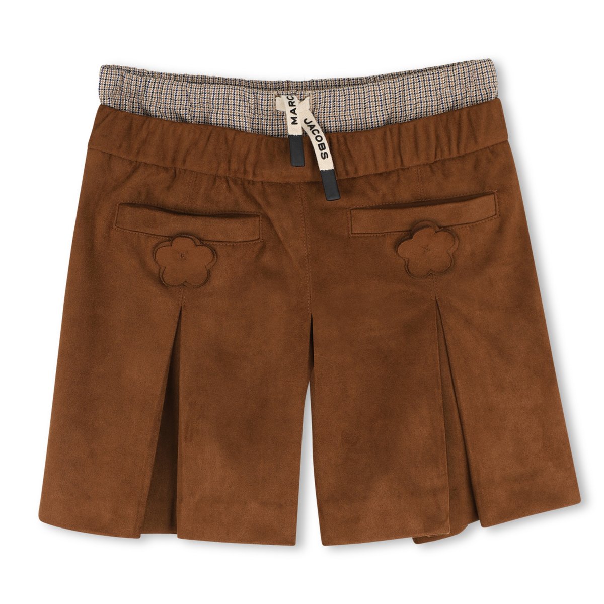 Jupe-short en suede nuthatch, MARC JACOBS