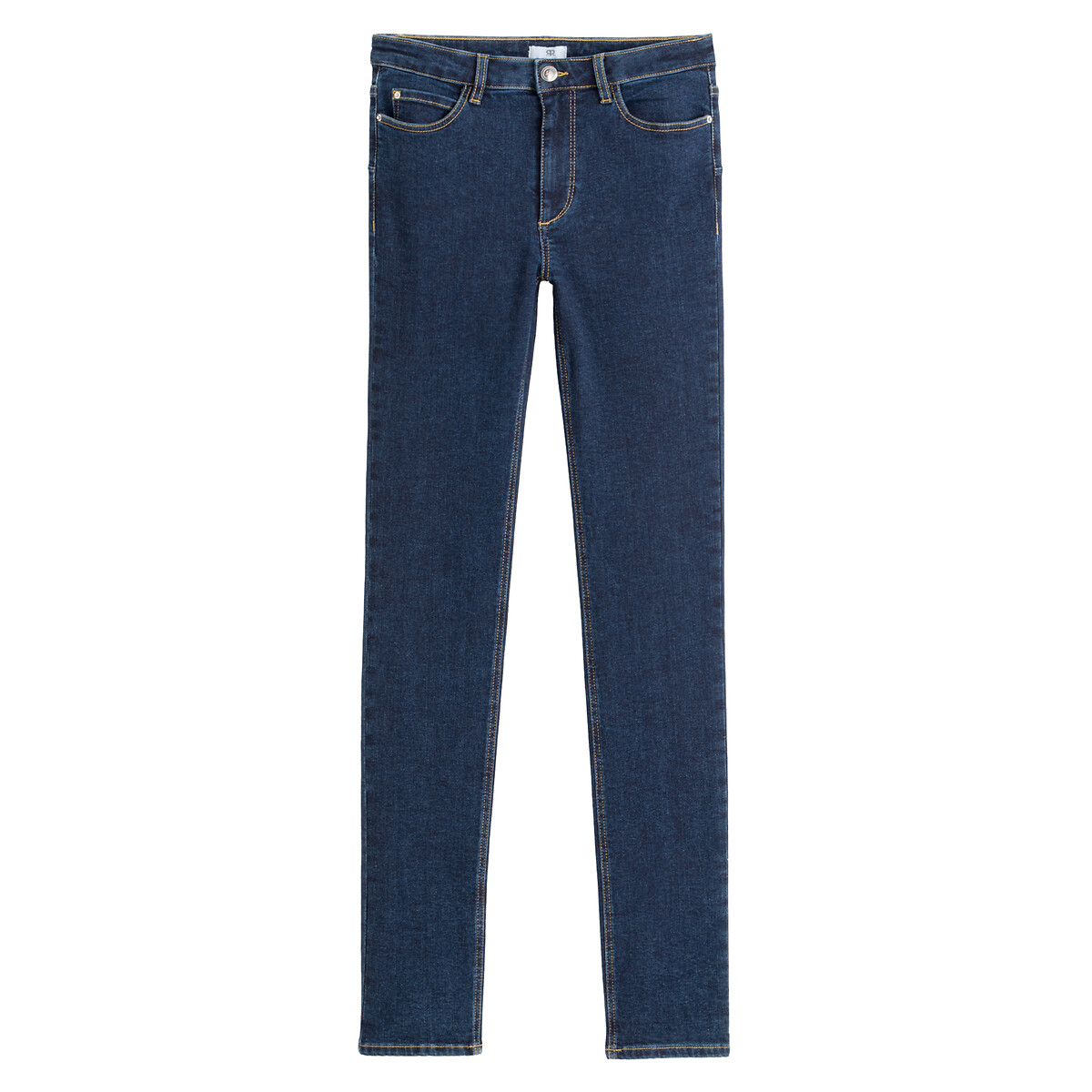 Push-up-Jeans, Slim-Fit, extrakomfortabel natur, LA REDOUTE COLLECTIONS