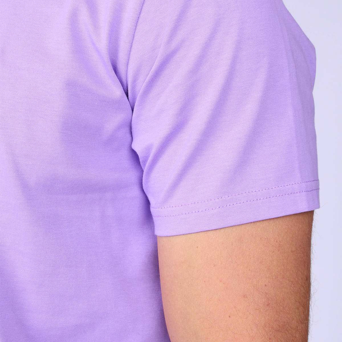 T-shirt Cédric mauve, MISE AU GREEN