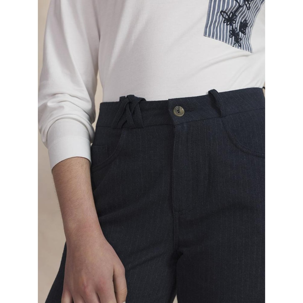 Pantalon JOYCEPAN marine, TBS