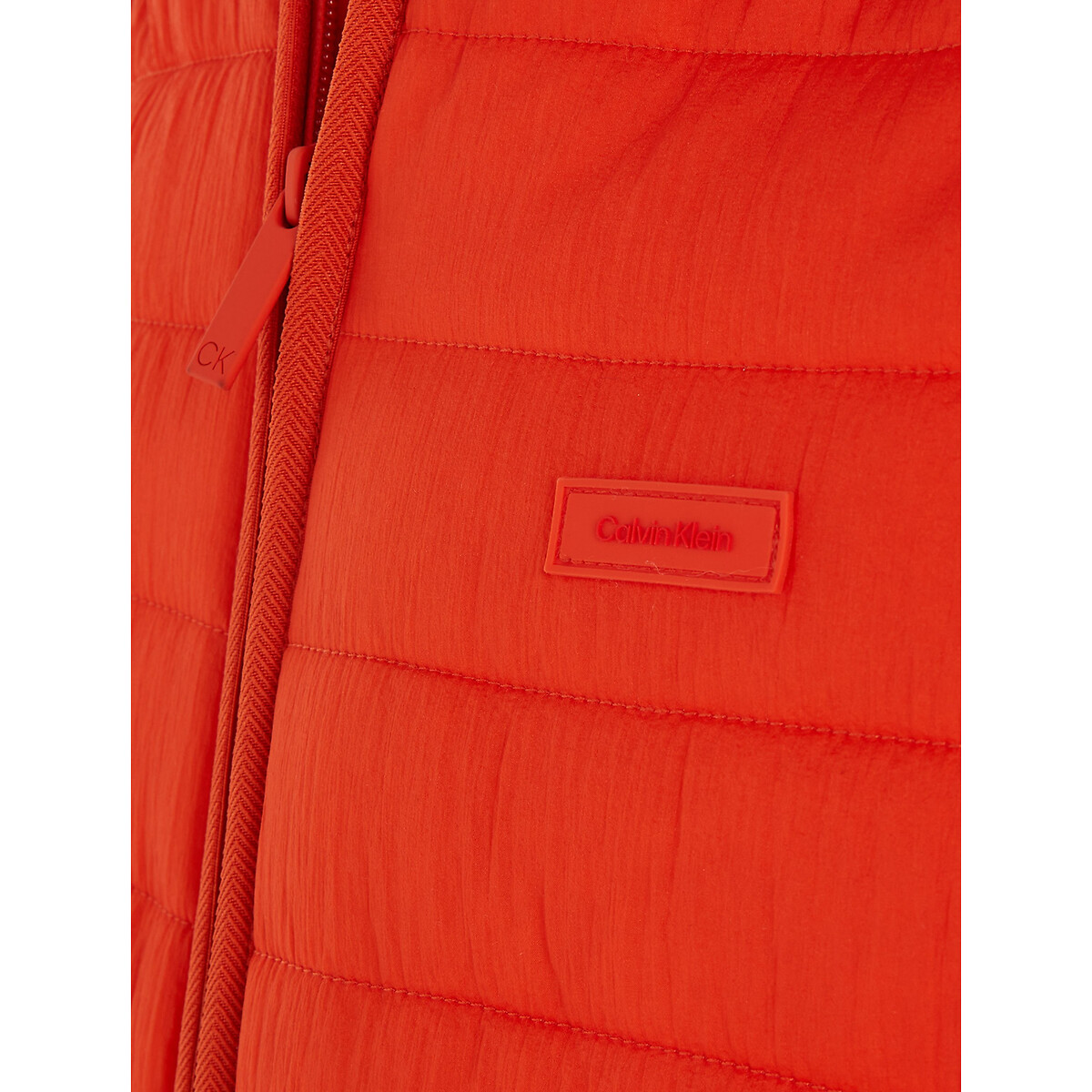 Short Padded Puffer Gilet, Mid-Season orange, CALVIN KLEIN