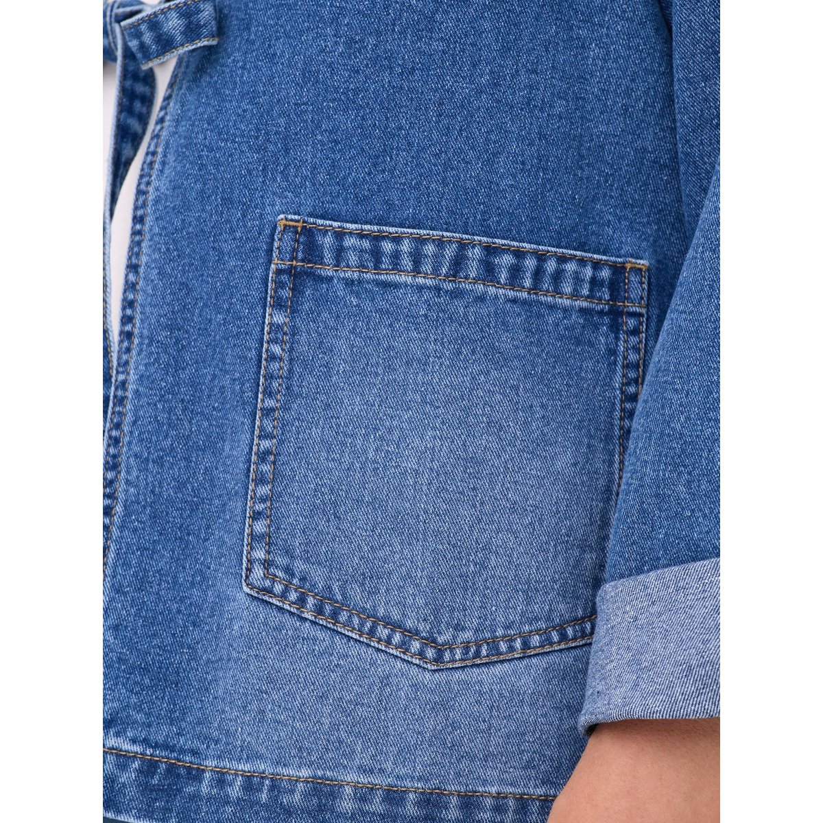 Veste En Jean medium blue denim, ONLY CARMAKOMA