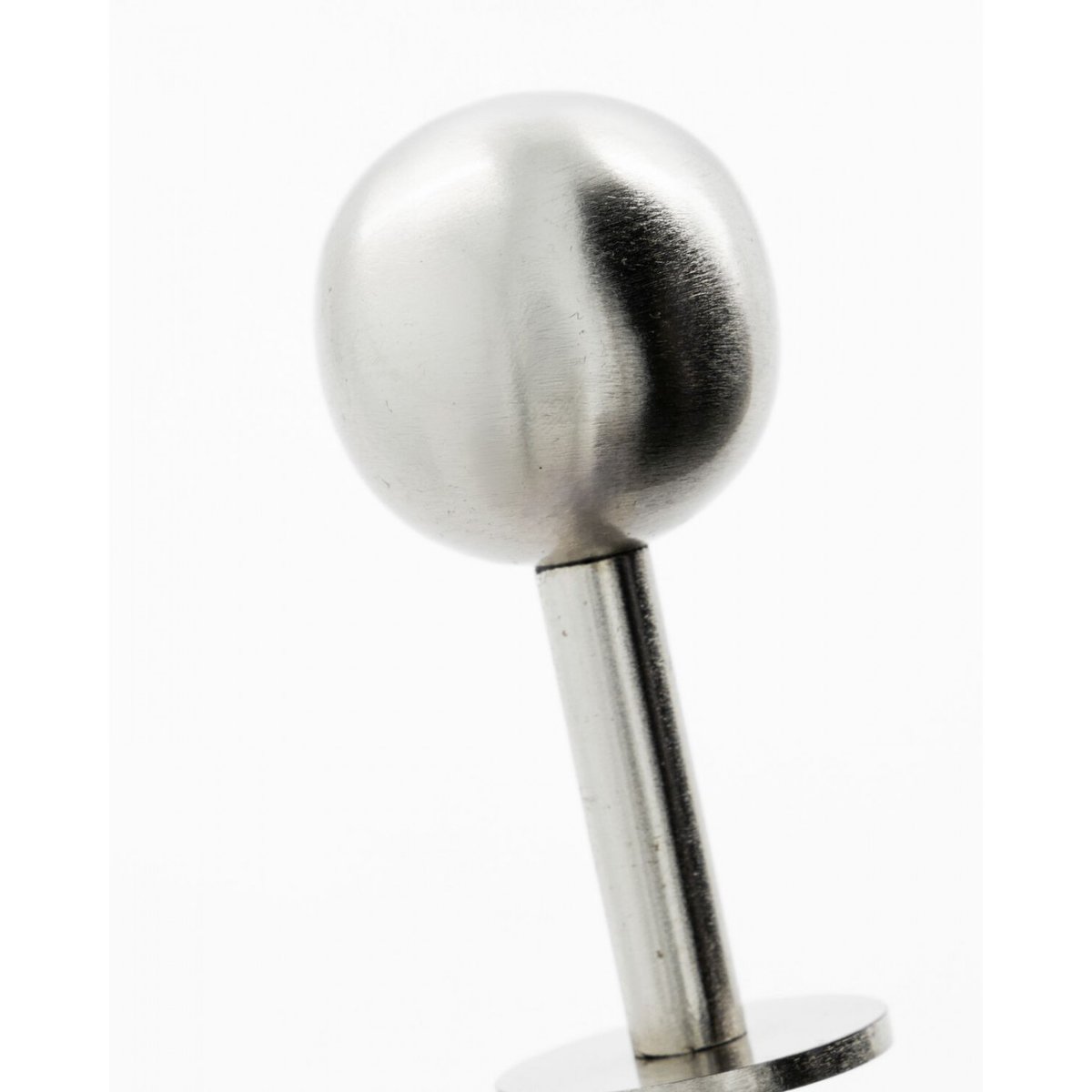 Lot de 2 patères en acier Ball dia 4 cm argent, HOUSE DOCTOR