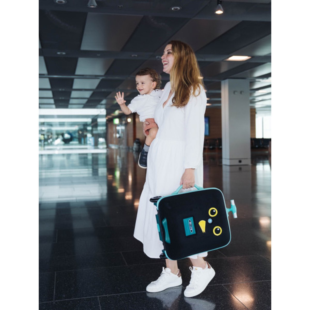 Micro Luggage Eazy - Vert Tropical vert sapin, MICRO MOBILITY