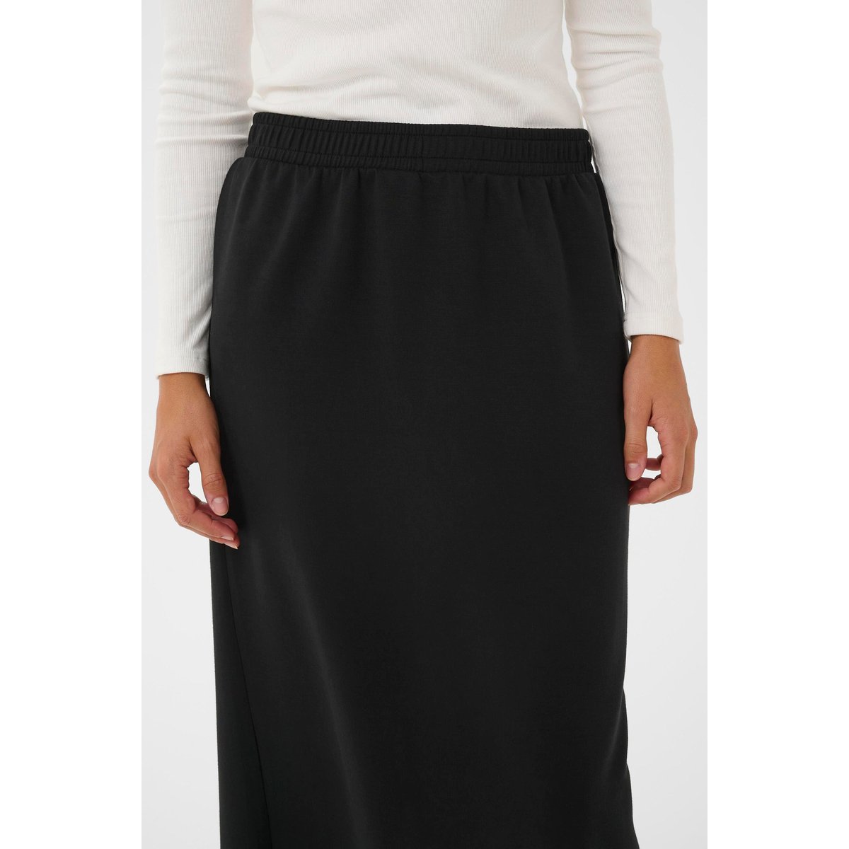Jupe casual noir, KAFFE
