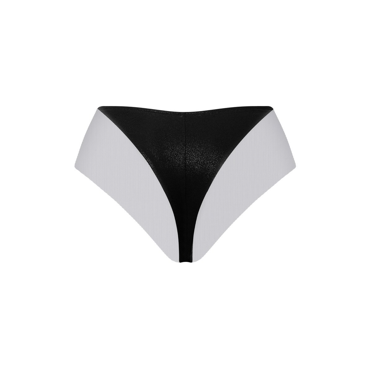 Culotte slip italien SHINY SECRET noir, LISCA