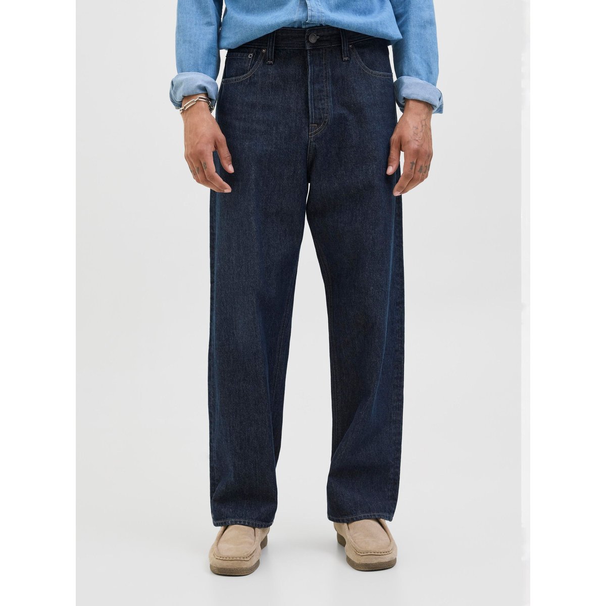 Jean Baggy Fit blue denim, JACK & JONES