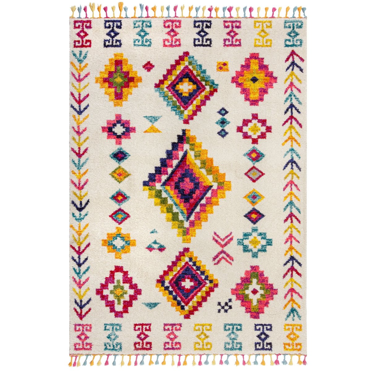 Tapis style berbere COYOTE multicolore, FLAIR RUGS