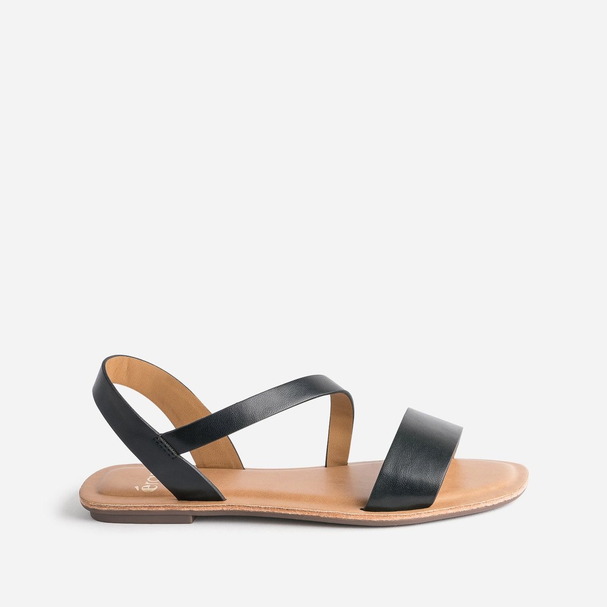 Sandale Plate NOMBADE noir, ERAM
