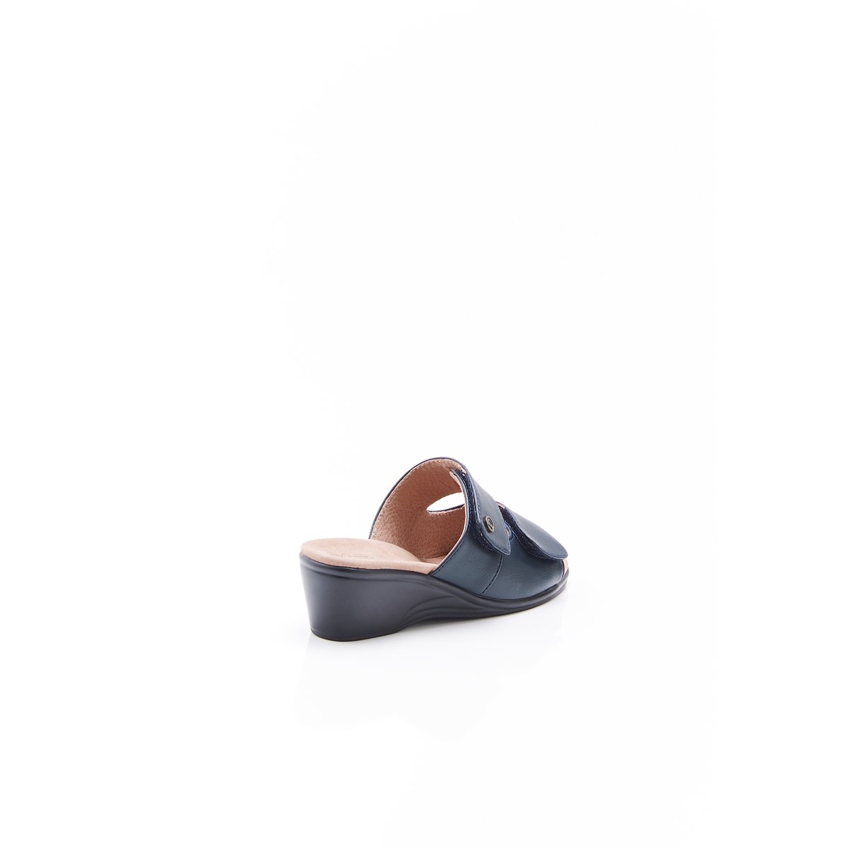 Mules Piedical à ouverture totale bleu marine, DAMART