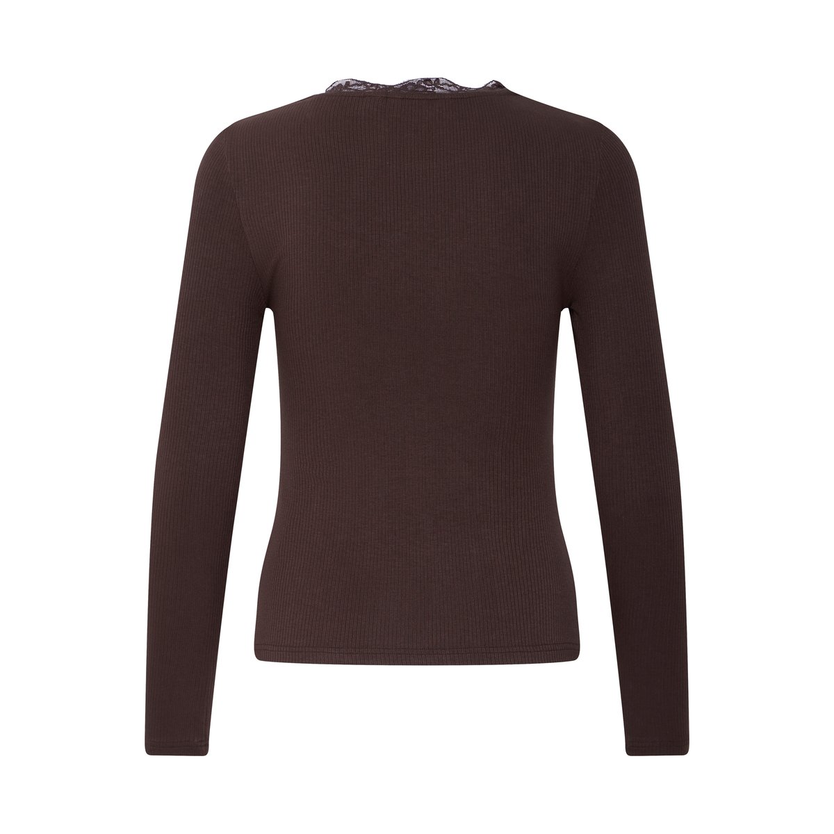 T-shirt à manches longues marron java, B.YOUNG