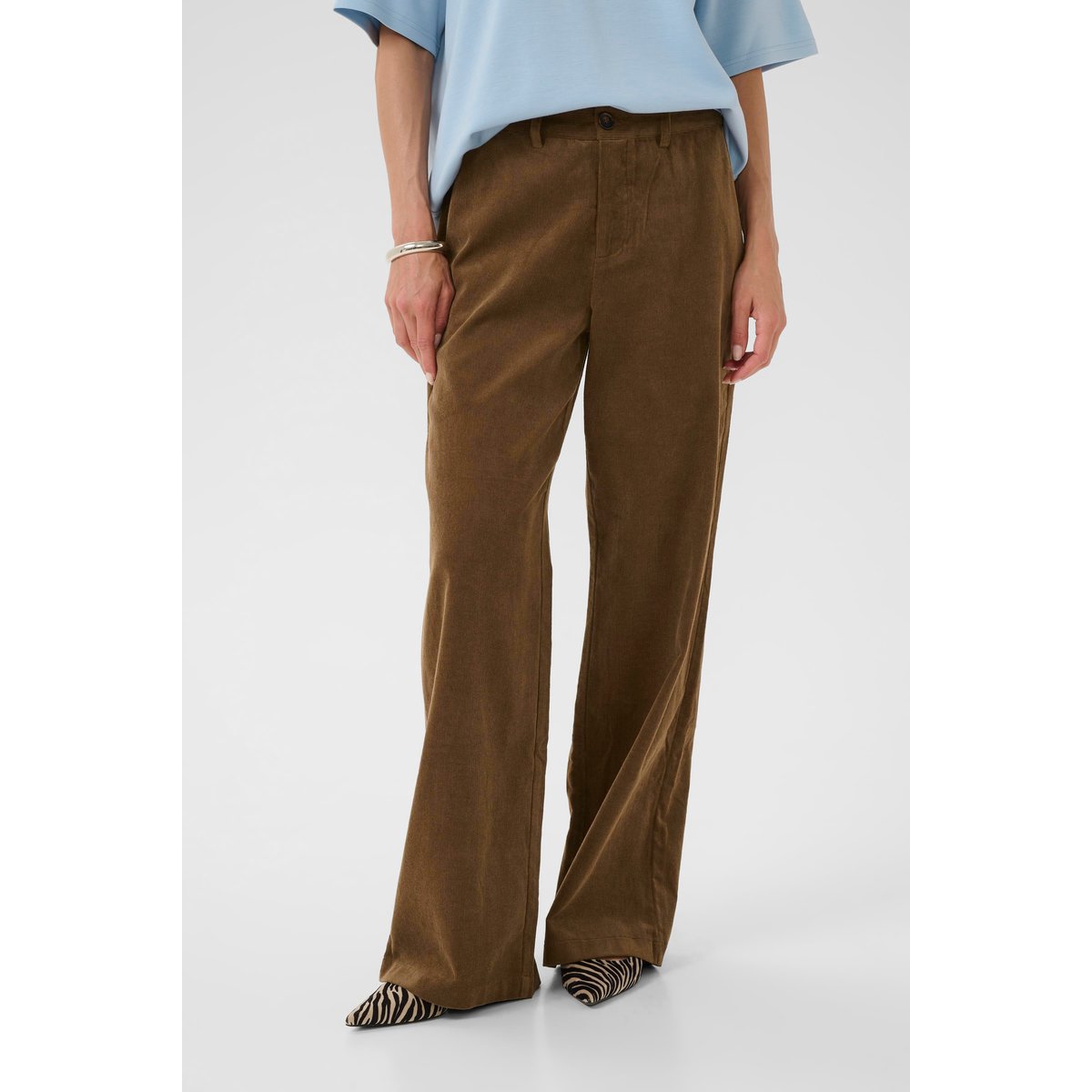 Pantalon casual gris cub, CULTURE