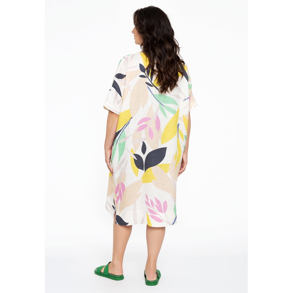 Robe avec poches blanc, YOEK
