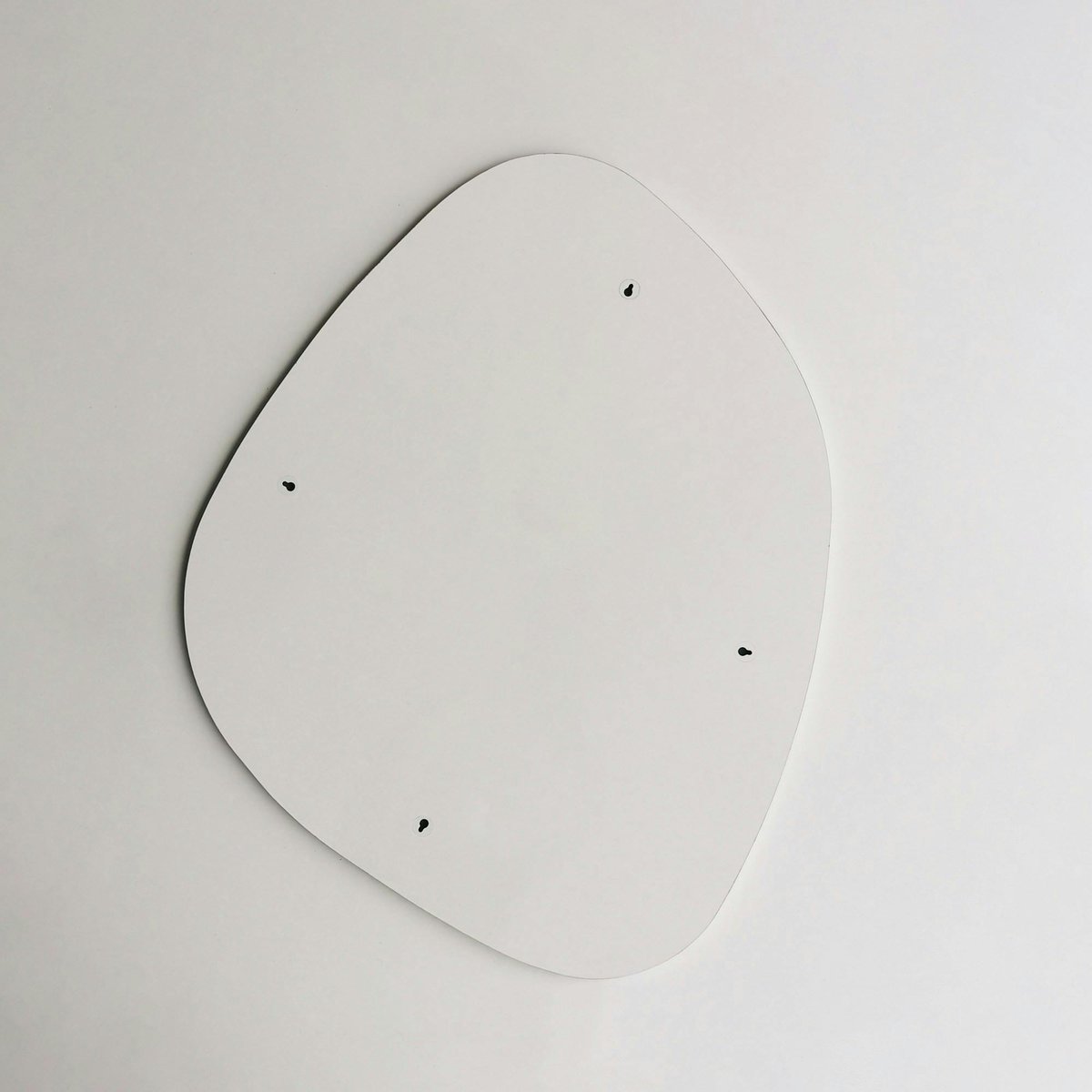Miroir salle de bains organique 75 cm - style scandinave CODY doré, PIER IMPORT