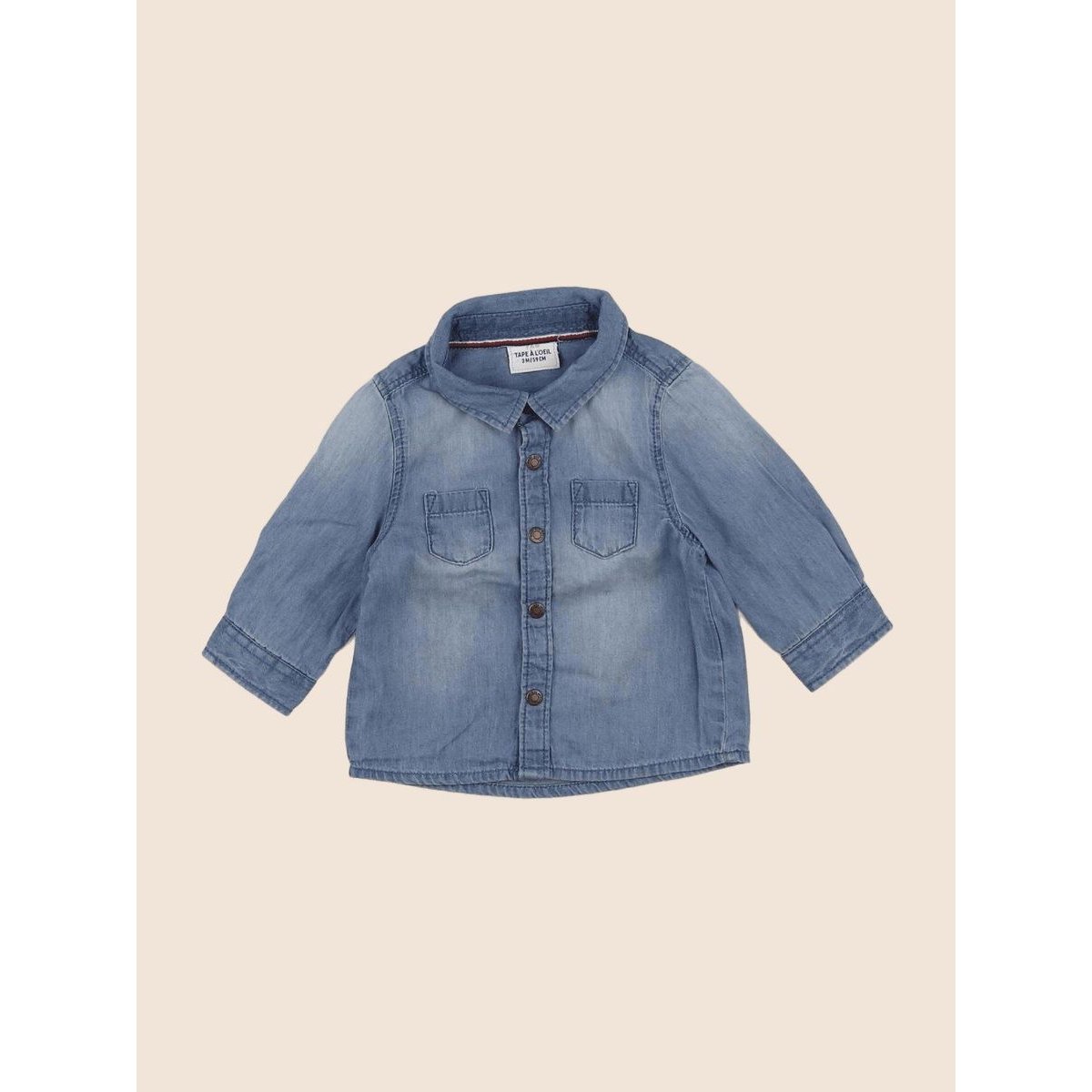 Chemise - Très bon état bleu, TAPE A L'OEIL